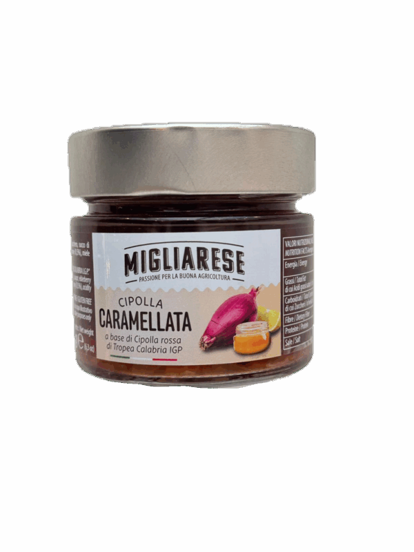 Cipolla rossa di Tropea Calabria IGP Caramellata