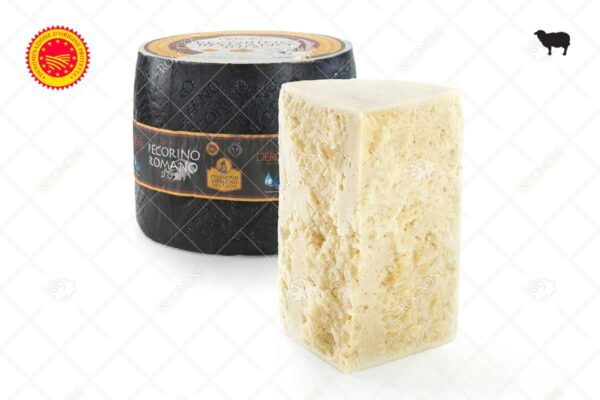 Pecorino Romano DOP Deroma tagliato a mano sottovuoto  – 400/450 gr - immagine 3