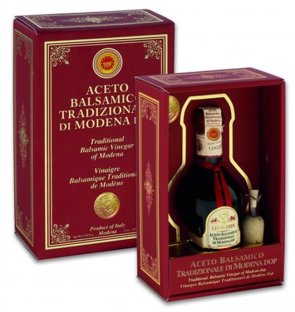 ACETO BALSAMICO TRADIZIONALE DI MODENA DOP “AFFINATO 15”- Leonardi
