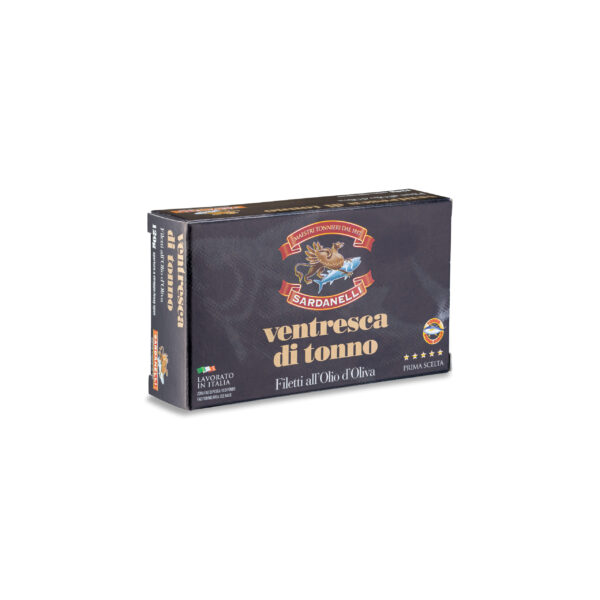 Ventresca di tonno Filetti all'olio di oliva 120 gr