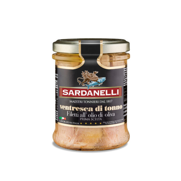 Ventresca di tonno Filetti all'olio di oliva 190 gr