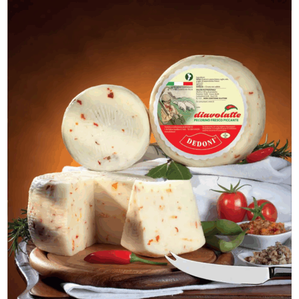 DIAVOLATTE - Formaggio Pecorino fresco Piccante
